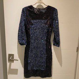 French Connection Sequin Bodycon Dress